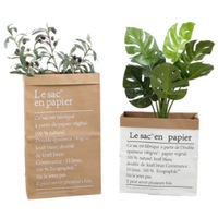 Sac D'emballage de Papier Kraft brun Pour Les Plantes