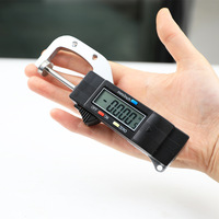 Electronic Digital Thickness Gauge Meter Tools for Measuring Thickness of Paper Cloth Thin Metal
