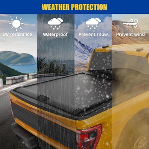 Cubierta de Tonneau retráctil para camioneta Chevy <span class=keywords><strong>Silverado</strong></span>/GMC 1500 con función de bloqueo para modelos Ranger y NP300 - Product Image 3