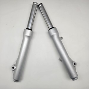 Fourche de suspension avant chromée de qualité supérieure pour Suzuki UZ Heavy-Duty Drum Silver, suspension avant de moto - Product Image 6