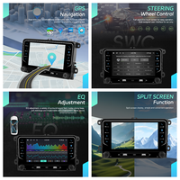 Autoradio Podofo 7 ''avec ventilateur de refroidissement 6 + 128G Autoradio Carplay GPS WiFi BT pour VW/PASSAT/SKODA/POLO/GOLF/SEAT/Tiguan Car Audio
