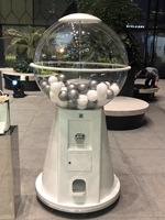 Grande machine à jouets 75-100MM boules d'acier distributeur automatique grande capsule distributeur automatique à pièces payées pour la location