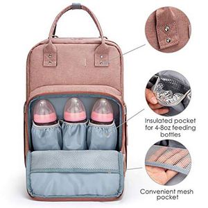 Sac à dos à couches multifonction BSCI pour maman et papa, sac à langer de voyage avec compartiment pour ordinateur portable - Product Image 4