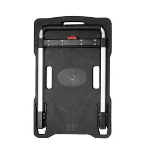 헤비 듀티 블랙 플라스틱 플랫폼 접이식 핸드 푸시 카트 높은 부하 트롤리 150kg 200kg 도매 롤링 TPR 캐스터 휠 - Product Image 2