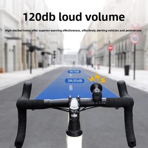 TOSUOD Clacson e Campanello Elettrico per Bici da Strada/Montagna, Scooter Elettrici, Bici per Bambini - Materiale ABSPC, Avviso e Suoneria - Product Image 5
