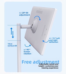 Écran mobile HD de 21,5 pouces, 1080P, tactile capacitif 10 points, caméra externe, support au sol pour intérieur, affichage sur toute la plateforme - Product Image 6