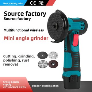Amoladora Angular Portátil <span class=keywords><strong>Mini</strong></span>, Herramienta Eléctrica con Batería de Litio, Interruptor Deslizante, Herramienta de Corte y Pulido de Grado Industrial - Product Image 6