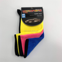 Serviettes en microfibre Tersline Premium pour voiture, lot de 3, pour le nettoyage de la cuisine et de la maison, emballage en sac OPP