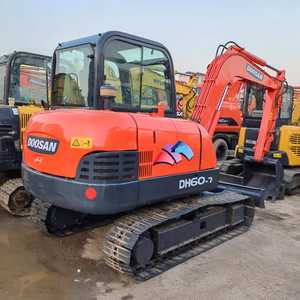 Excavadora Usada Coreana Doosan DH60 de 6 Toneladas, Mini Excavadora de Cadenas Usada con Precio Competitivo en Stock - Product Image 5