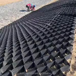 Honeycomb Cell Polymer Welding Slope Protection Subgrade Reinforced Honeycomb Geocell HDPE High Strength Cell