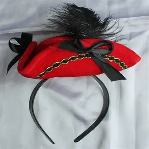 Piratenmütze-Kopfband Halloween Piraten-Kopfband Halloween und Kronen Haarband Tag der Toten-Kopfband