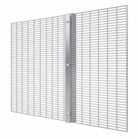 Clôture de sécurité haute performance Clear View 358 en fil galvanisé anti-escalade et anti-coupure, au design moderne pour l'extérieur en Afrique du Sud