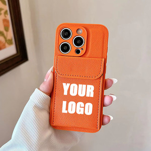 <span class=keywords><strong>Custodia</strong></span> Portacarte di Lusso Personalizzata in Pelle PU Antiurto con Slot per Carte e <span class=keywords><strong>Custodia</strong></span> Morbida per <span class=keywords><strong>iPhone</strong></span> 17 16 15 14 13 <span class=keywords><strong>12</strong></span> Pro Max Air - Product Image 3