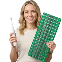Carte de contrôle PCBA pour brosse à dents électrique personnalisée, fabricant OEM ODM d'assemblages de circuits imprimés, service de sourcing de composants et de test MicoTech