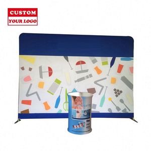 Exhibition <b>Stand</b> Display Backdrop Trade Show Exhibit Tension Fabric Back Wall Pop up Display <b>Stand</b> Exhibition Wall - Product Image 1