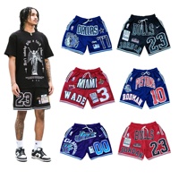 Customized High-quality Wholesale Breathable Mesh Environmentally Friendly Shorts Casual Basketball Shorts 100% Polyester Fiber
