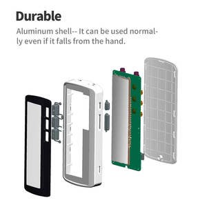 Unit TENS profesional pemijat getar Saluran ganda intensitas dapat diatur untuk alat pemulihan otot pereda nyeri fisioterapi - Product Image 5