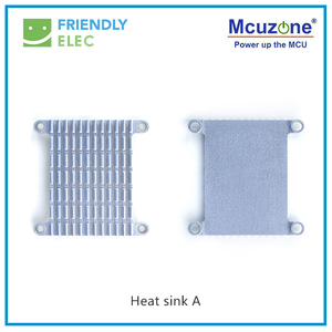 Disipador de Calor de Aluminio para NanoPi NEO/NEO Air/NEO 2/Core/Core2/NEO Plus2 con Pasta Térmica y Tornillos, Paso de 35.4*35.4, Compatible con FriendlyELEC - Product Image 2