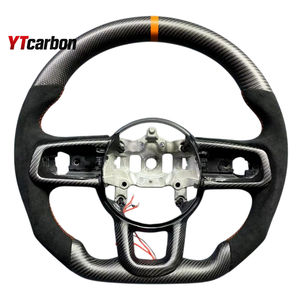 Volante de Fibra de Carbono Real Personalizado YTcarbon para <span class=keywords><strong>Renegade</strong></span> 14-19, Accesorios Interiores para Automóviles Todoterreno - Product Image 6