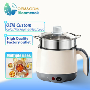 Olla Eléctrica Portátil Mini Bloomcook 2025 OEM, Control Mecánico, Funciona con Energía Solar y Gas, Antiadherente - Product Image 6