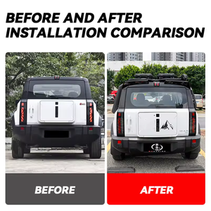 สปอยเลอร์หลังแบบชิ้นเดียวคุณภาพสูง ผลิตจากพลาสติก ABS สำหรับ Icar 03 Jaecoo J6 2025 อุปกรณ์เสริม - Product Image 6