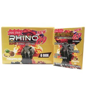 Diseño Gratuito Personalizado de Tiras Orales RHINO 69 para Mejoramiento Masculino, Caja de Exhibición de Cartón con Blister para Cápsulas Rhino Max Mints - Product Image 6
