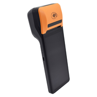 Android POS с сенсорным экраном 5,5 дюймов, Android OS и Dual SIM 4G LTE, Wi-Fi, Bluetooth, GPS, 58 мм, принтер для чеков и этикеток