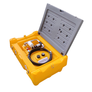Serbatoio di trasferimento Diesel portatile elettrico chiudibile a chiave di 220L 12V/24V con filtro carburante e indicatore di livello - Product Image 1