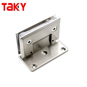 Charnières en verre de cabine de douche chromées Charnières de porte en verre en acier inoxydable Bisagra Puerta <span class=keywords><strong>Cristal</strong></span> De Ducha Plegable - Product Image 5