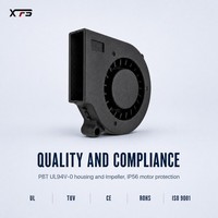 Ventilateur soufflant électrique sans balais XFSFAN 7515, 75x75x15mm, roulement à manchon, OEM pour imprimante 3D, graveur laser, machine CNC