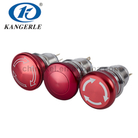 Interrupteur à bouton-poussoir USB en acier inoxydable La39 1NO pour carte de circuit imprimé électronique intelligente KEL-FY2B-A