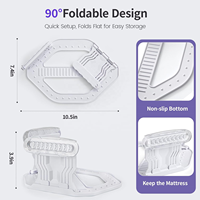4 pièces de fixations de draps multifonctionnelles, bandes de verrouillage robustes, antidérapantes, à forte adhérence, universelles pour les coins de matelas de lit