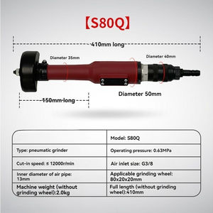 Esperto industriale S80Q macchina pneumatica Qingdao <span class=keywords><strong>avamposto</strong></span> strumenti di taglio e lucidatura personalizzabili supporto OEM - Product Image 4