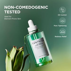 SKIN1004 Centella Tea Trica Relief Ampoule 100ml Siero Viso Coreano con Cica e Tea Tree per il Trattamento dell'Acne - Product Image 3
