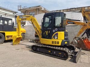 รถขุด Komatsu มือสองขนาดเล็ก PC55MR-3ตีนตะขาบไฮดรอลิกแบบญี่ปุ่นสภาพดี - Product Image 4