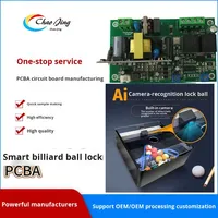 Dispositif intelligent multifonctionnel de verrouillage de boules de billard avec circuit imprimé PCBA et contrôle visuel pour usage professionnel, modèle 050
