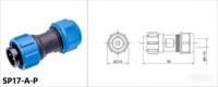 Conector Industrial de 4 Pines SZC16 4P-F-M Soldado para Equipos Mecánicos de Automatización