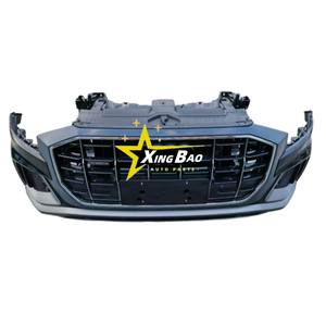 Conjunto de Parachoques Delantero para Audi Q8, Rejilla, Faros Antiniebla, Kit de Carrocería, Radiadores, Ventilador Electrónico, Faros LED, Usado 2021-2022, Alta Calidad - Product Image 1