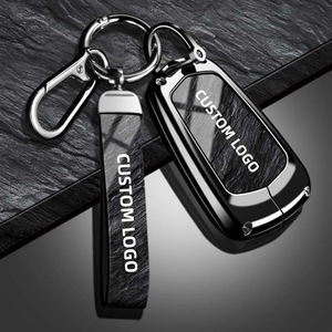 Convient pour la coque de clé de voiture Cadillac Escalade XT4 XT5 XT6 CT4 CT5 CT6 IQ, accessoires de voiture en alliage de zinc. - Product Image 1