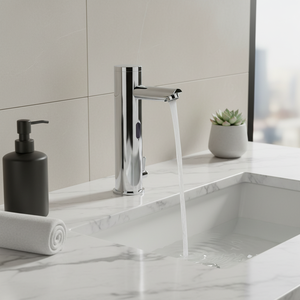 Tidjune-grifo de latón cromado con Sensor automático, sin contacto, ahorro de agua, para Hospital, Baño - Product Image 3