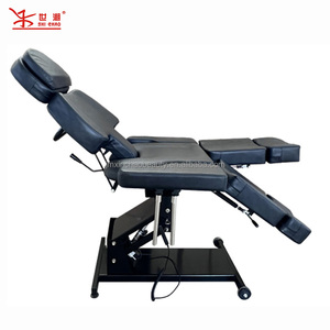 <span class=keywords><strong>Xinchao</strong></span> 360 °   Table de massage électrique rotative pour salon, base en acier inoxydable, lit de beauté réglable pour tatouage et soins capillaires en salon - Product Image 3