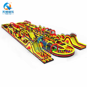 Parc d'attractions gonflable de carnaval parc à thème gonflable personnalisé grande aire de jeux extérieure à vendre - Product Image 4