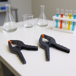 Pince à ressort Fervi 100 mm pour laboratoire, mâchoires réglables - Product Image 3