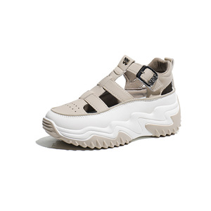 2024 usine nouvelle hauteur augmentant chaussures de course pour femmes été respirant sandales d'extérieur - Product Image 1