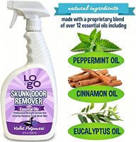 Spray Éliminateur d'Odeurs d'Animaux à Marque Blanche, Formule Non Toxique, Fraîcheur Durable, Infusé aux Huiles Essentielles, Élimination Instantanée des Mauvaises Odeurs