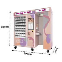 Máquina Expendedora de Belleza con Impresora 3D para Arte de Uñas, Pantalla Táctil, Múltiples Opciones de Pago y Gestión Basada en la Nube