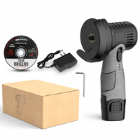 Mini-meuleuse d'angle sans fil 12V, 15 000 tr/min, outil de meulage électrique portable avec disque de coupe de 76 mm et batterie au lithium de 1500 mAh