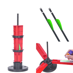 New Bắn Cung Fletching Jigs Bắn Cung Mũi Tên <span class=keywords><strong>Fletchers</strong></span> Có Thể Dính 3 Cái Mũi Tên Fletchings /Vanes - Product Image 4