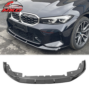 Lèvre de pare-chocs avant pour BMW G20 M340i M 2023-2026 Performance 3 pièces en fibre de carbone imprimée Accessoires automobiles - Product Image 1