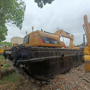 รถขุดสะเทินน้ำสะเทินบก CAT 320D ขนาด 20 ตัน พร้อมบุ้งกี๋ขุดขนาด 1 ลูกบาศก์เมตร รถขุดสะเทินน้ำสะเทินบกมือสอง รุ่น cat320d - Product Image 5